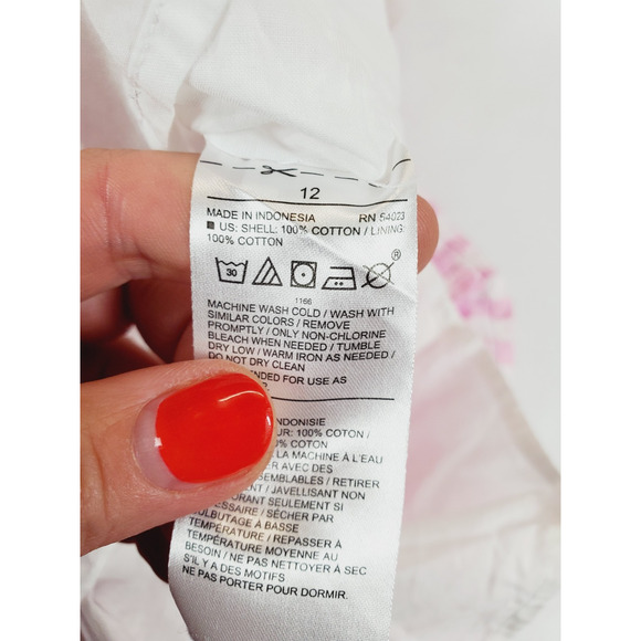 Janie and Jack Girls 12 Gingham Dress Pink White Smocked Puff Sleeve Preppy - Picture 4 of 9